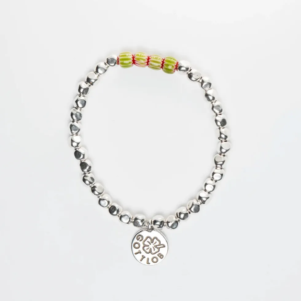 Gottlob - Bracelet Edition N° 2 - Vert & Rouge