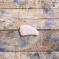 Gua Sha Quartz - Rose - Roll on Jade