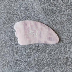 Gua Sha Quartz - Rose - Roll on Jade
