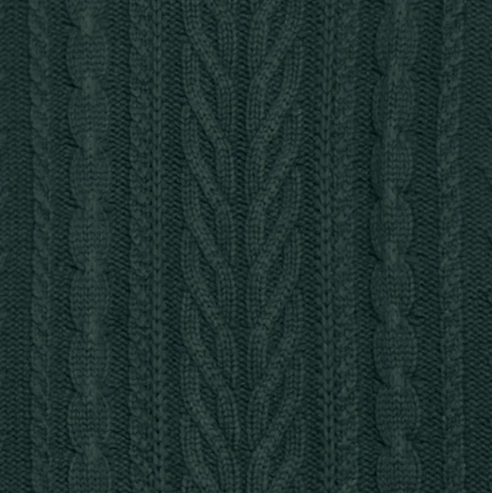 Guest In Residence - Maille Fisherman Crew - Vert Holly