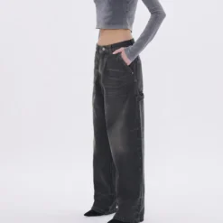 Haikure - Jeans Sibilla - Noir Vintage
