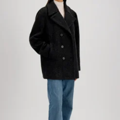 Harris Wharf London - Manteau Sailor - Anthracite