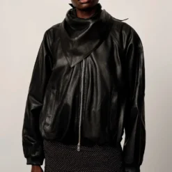 HERSKIND - Blouson Aviateur Yvette - Noir