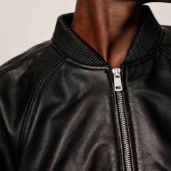 HERSKIND - Blouson Aviateur Yvette - Noir