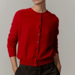 HERSKIND - Cardigan Roselle - Rouge