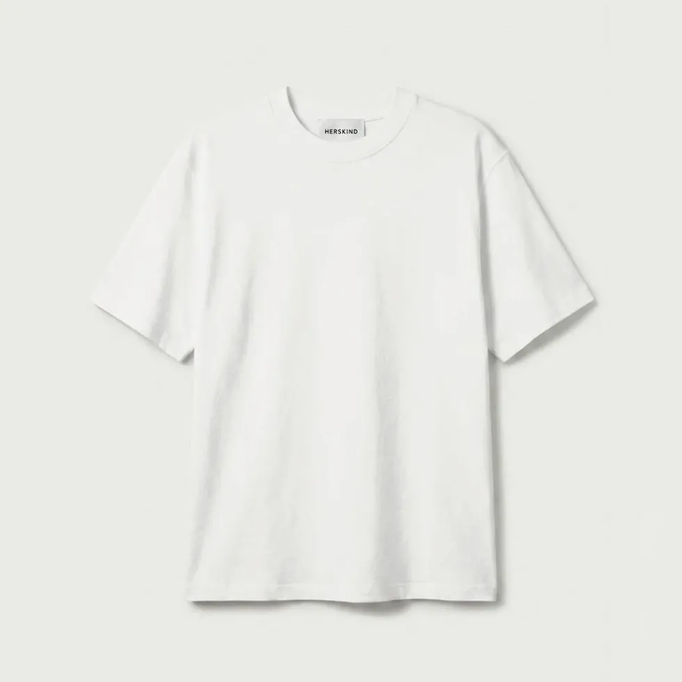 HERSKIND - T-shirt Larson - Blanc