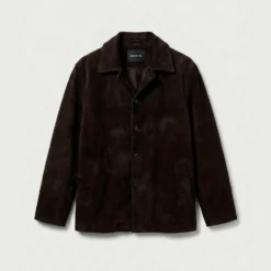 HERSKIND - Veste en Daim Manon - Marron Café