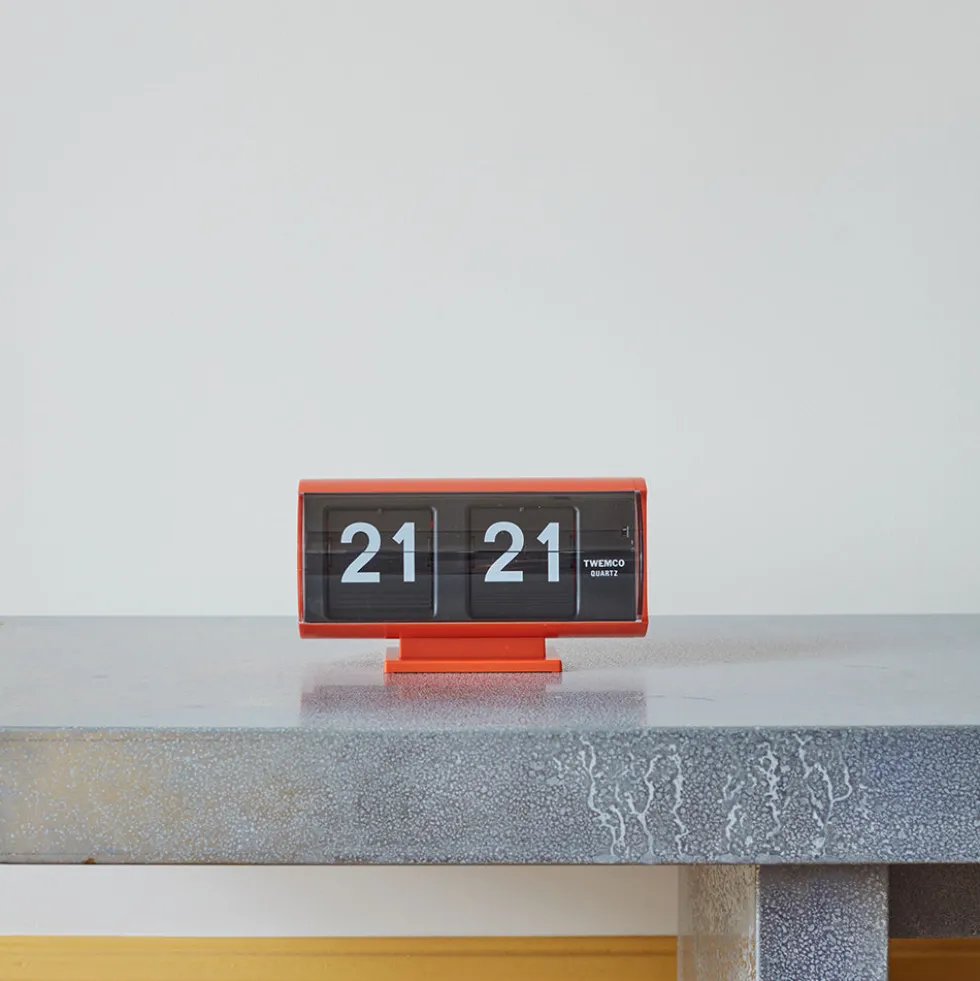 Horloge QT 30 - Orange - Twemco
