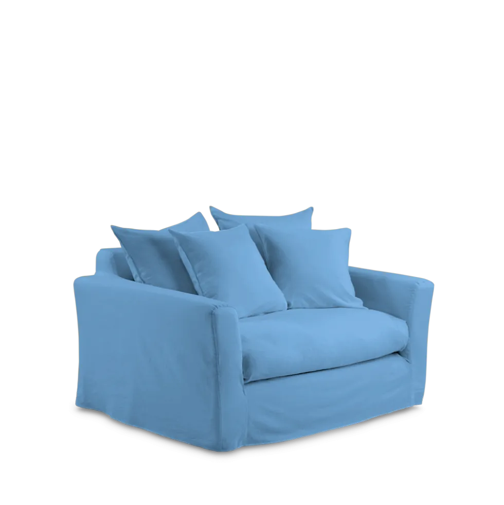 Housse de canapé - Bleu Primaire