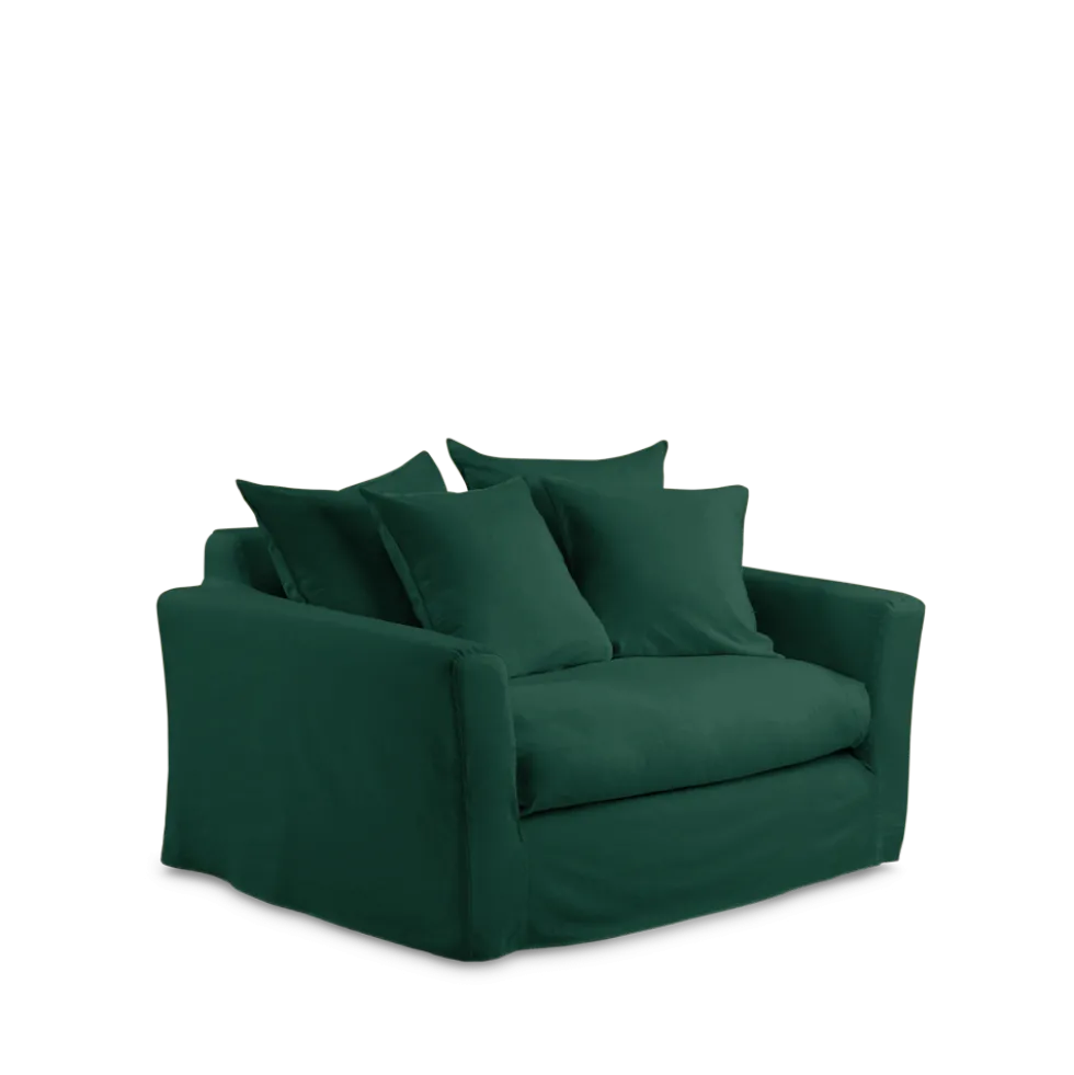 Housse de canapé - Vert Séquoia