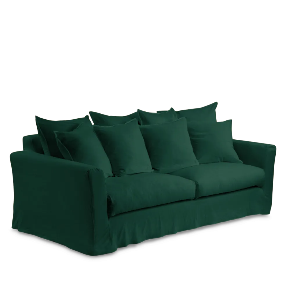 Housse de canapé - Vert Séquoia