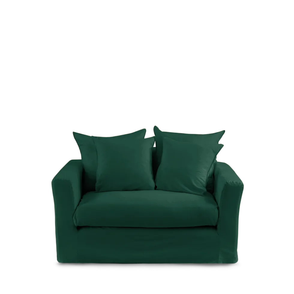 Housse de canapé - Vert Séquoia