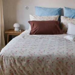Housse de couette en percale de coton - Jardin