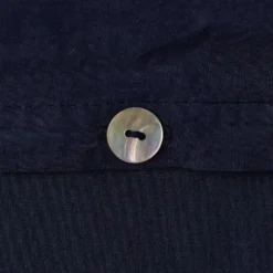 Housse de couette en percale de coton - Tataki Bleu Nuit