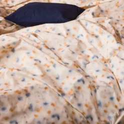 Housse de couette en percale de coton - Tataki Herbier