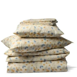 Housse de couette en percale de coton - Tataki Herbier