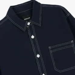 Howlin' - Chemise Everyday Seersucker - Marine