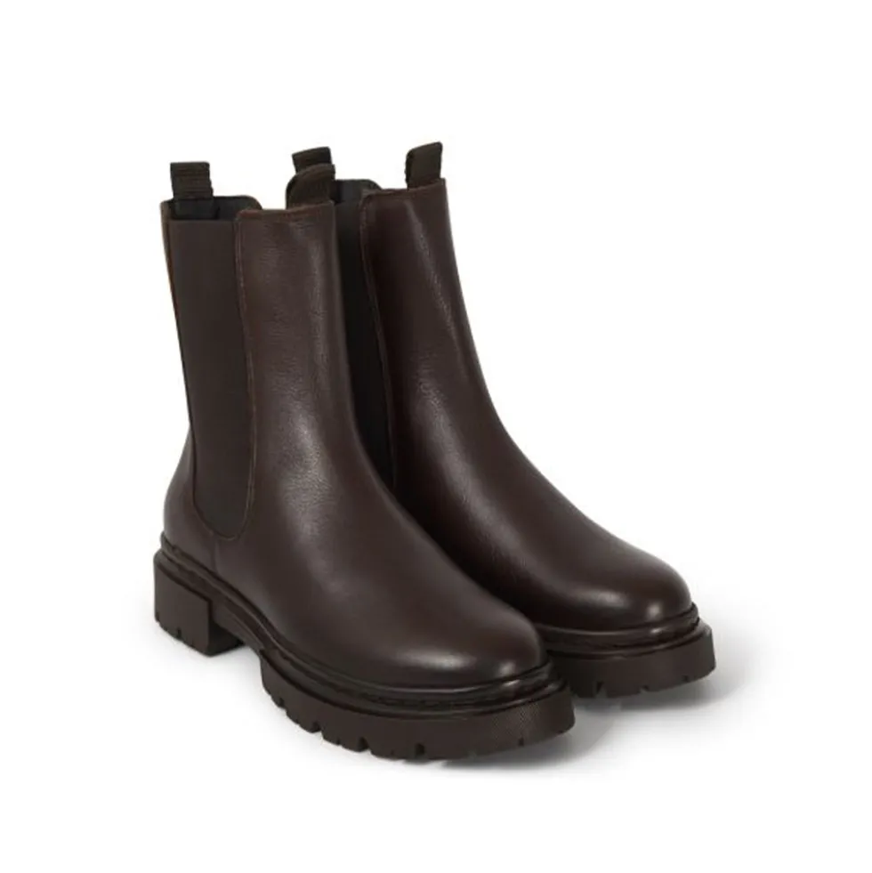 Hudson London - Bottines Chelsea Blake - Marron