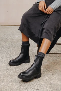 Hudson London - Bottines Chelsea Blake - Noir
