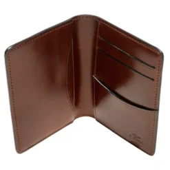 Il Bussetto - Porte cartes pliable - Marron moyen