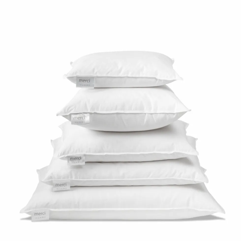 Intérieur de coussin en plume d'oie - Blanc