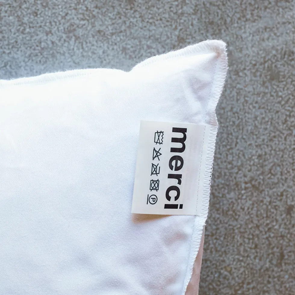 Intérieur de coussin en plume d'oie - Blanc