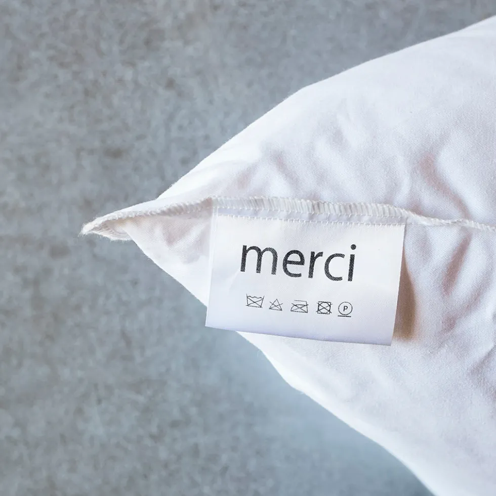 Intérieur de coussin en plume d'oie - Blanc