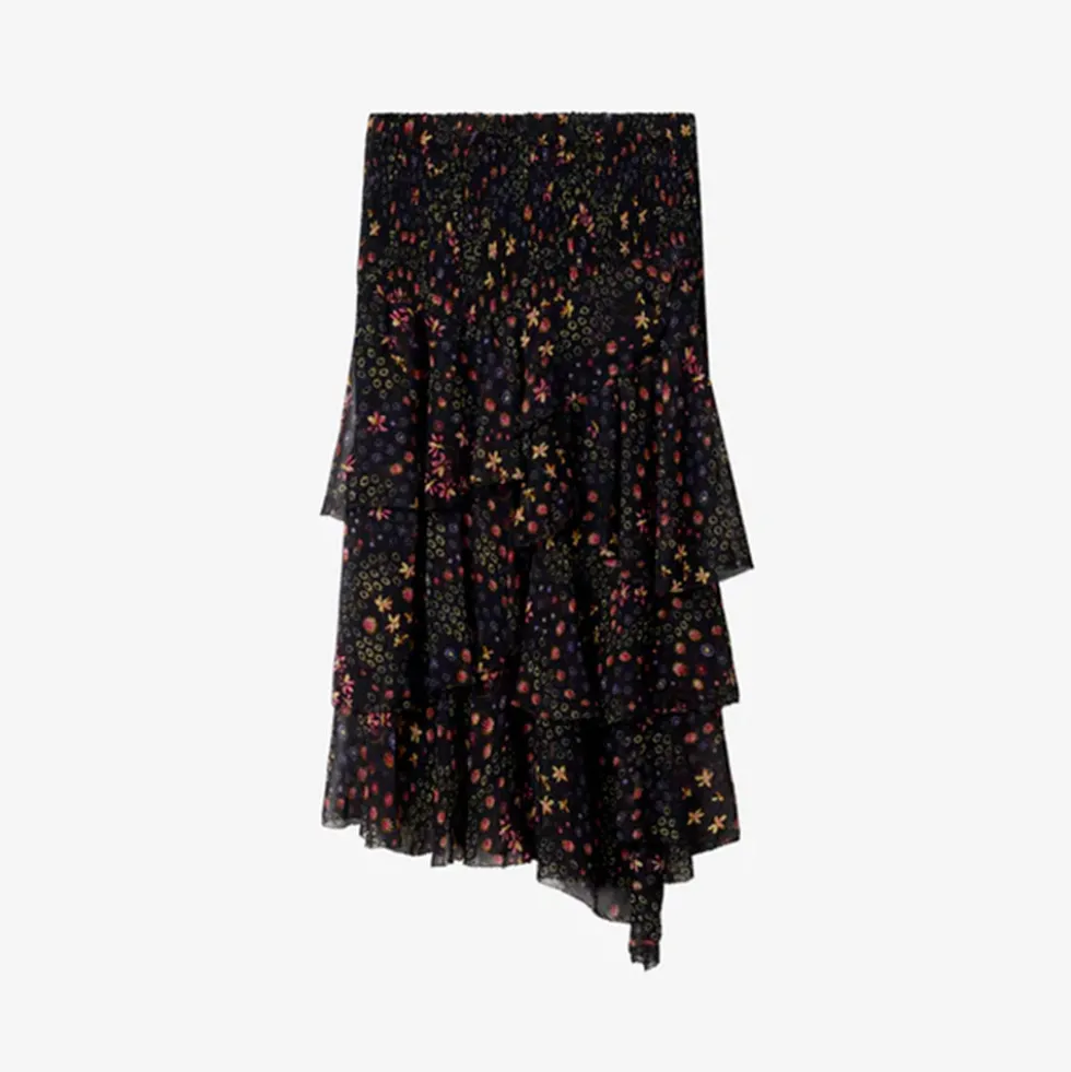 Isabel Marant - Jupe Brigitte - Noir & Écru