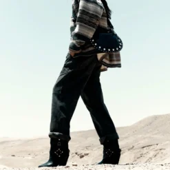 Isabel Marant - Pantalon Kanna - Noir Faded