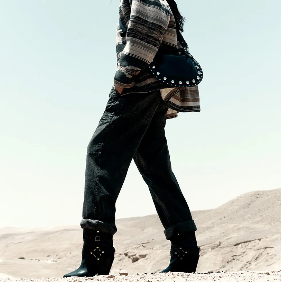 Isabel Marant - Pantalon Kanna - Noir Faded