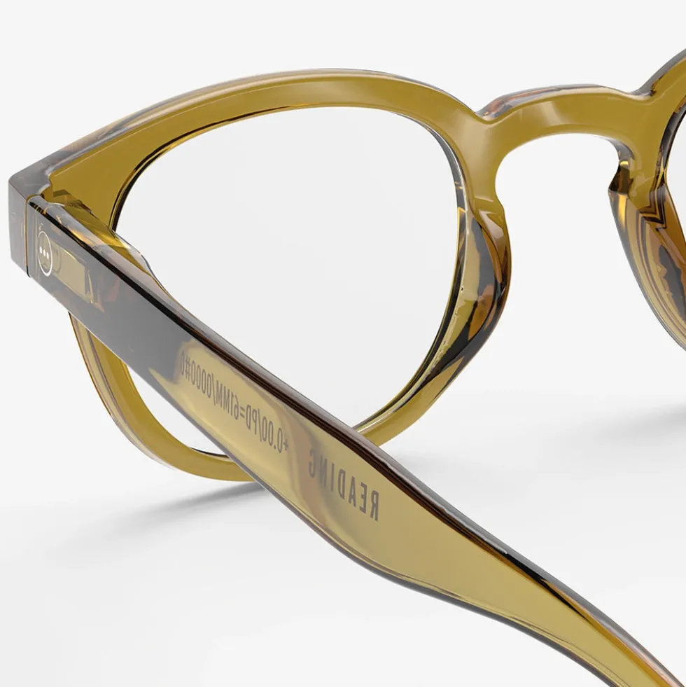 Izipizi - Lunettes Reading #C - Golden Green