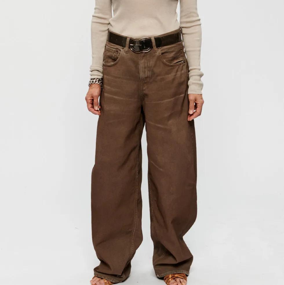 6397 - Jeans Roomy - Earth Clay