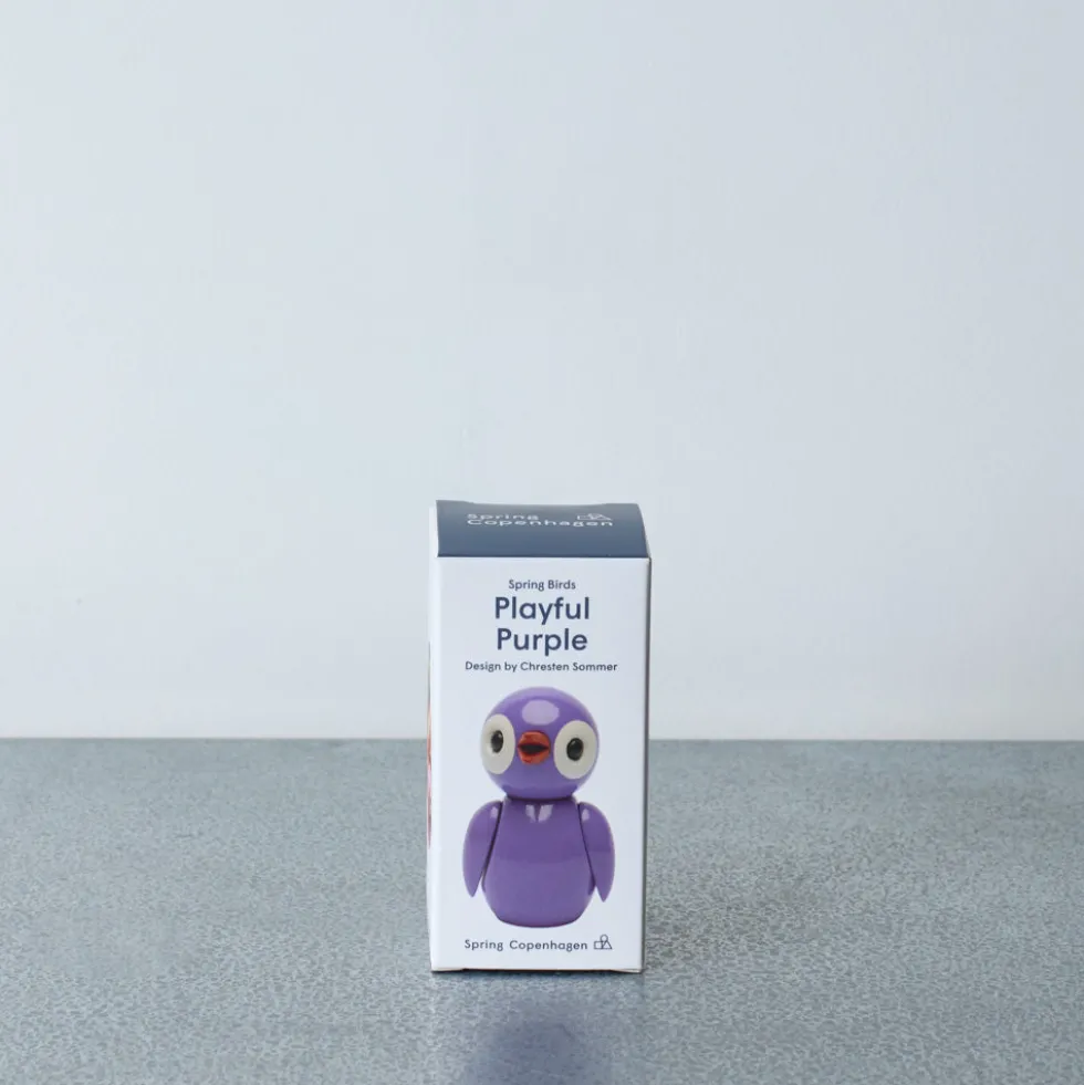 Jouet Spring Bird - Violet