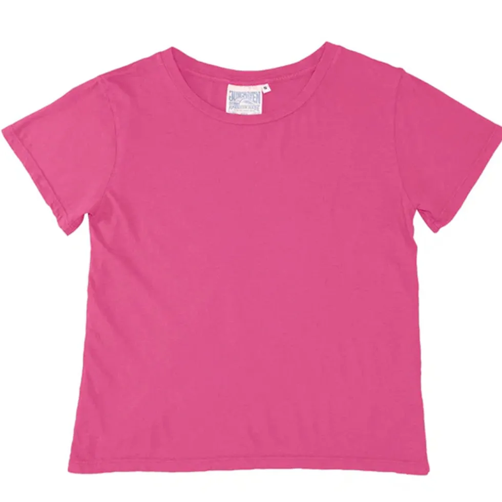 Jungmaven - T-shirt Ojai - Fushia Electric