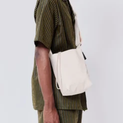 Kaan - Sac Crossbody Bucket - Naturel