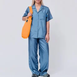 Kaan - Sac Midi Bucket Tote - Orange