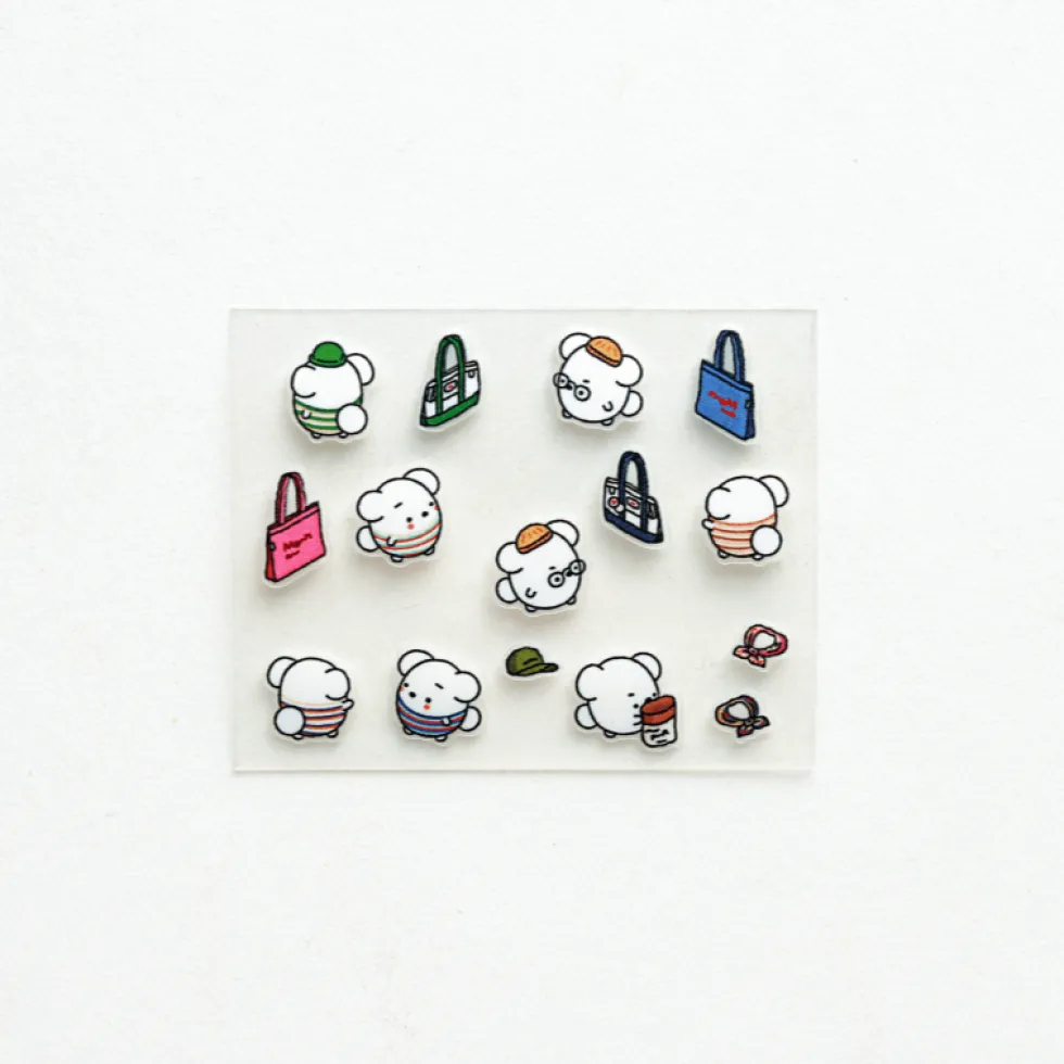 Kit stickers Merci