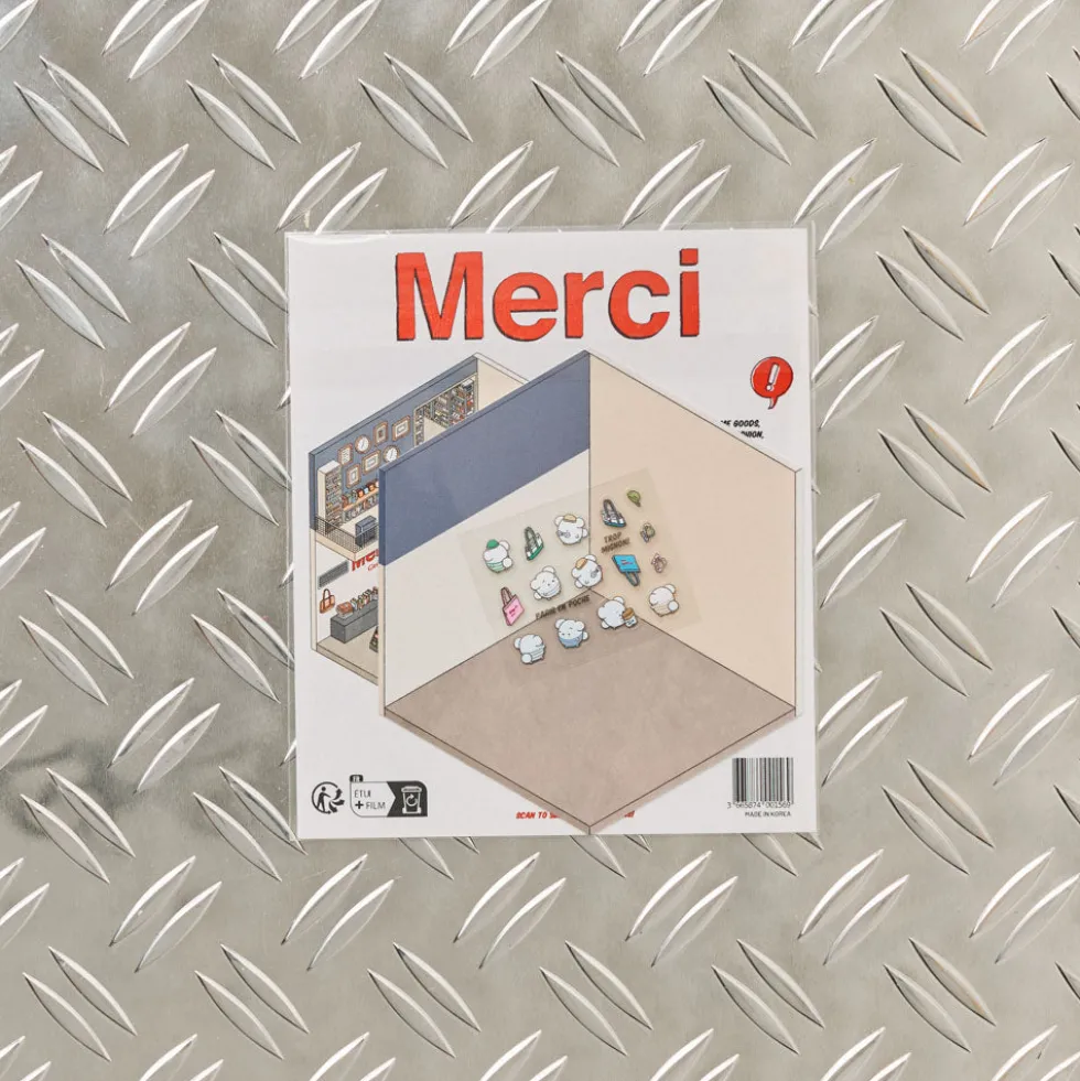 Kit stickers Merci