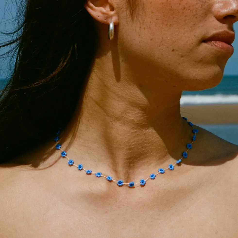 Labro - Collier Fiori - Bleu