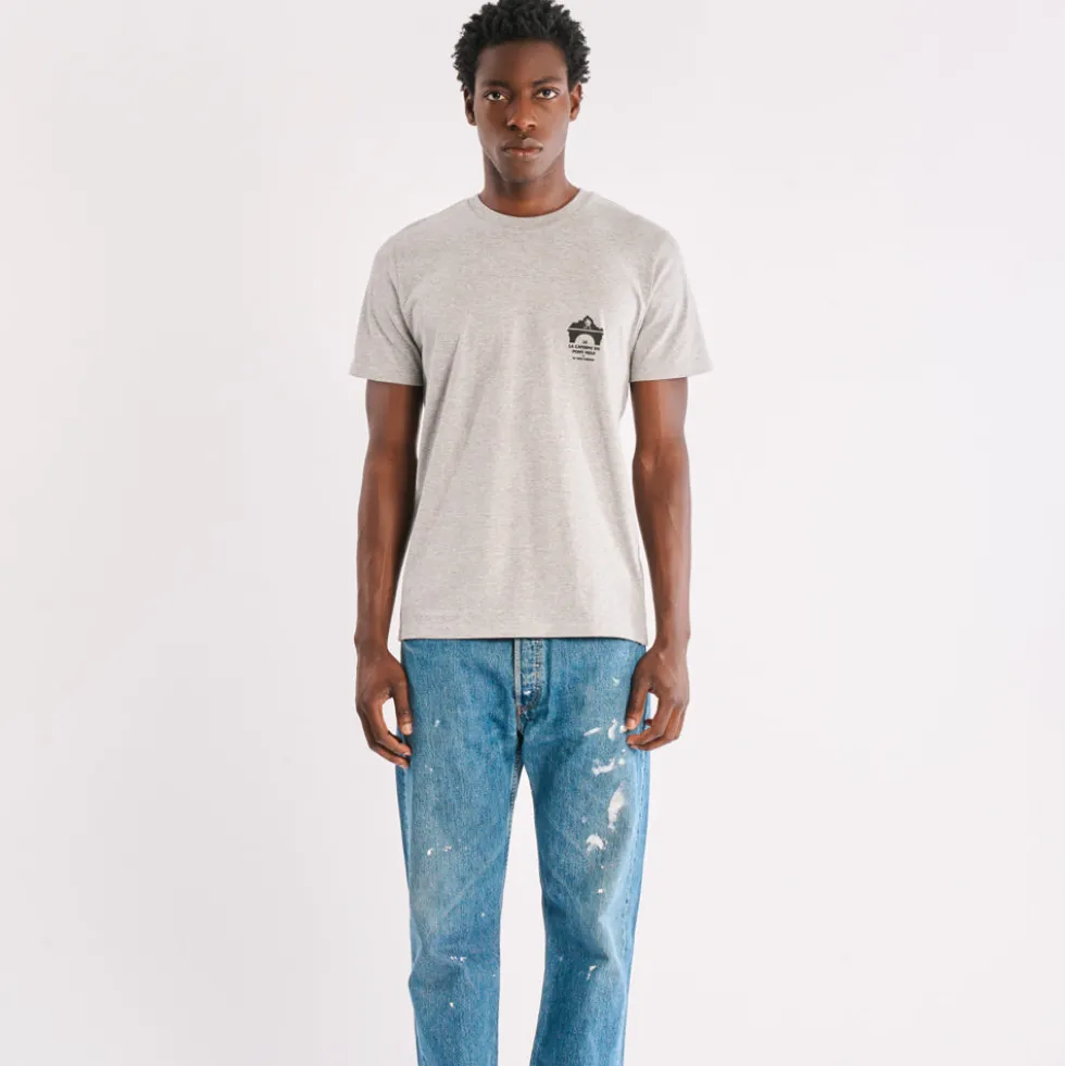 La Caverne du Pont-Neuf x Au Vieux Campeur - T-shirt - Gris Clair