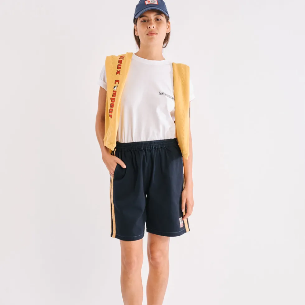 La Caverne du Pont-Neuf x Au Vieux Campeur - T-shirt Le Vieux - Blanc