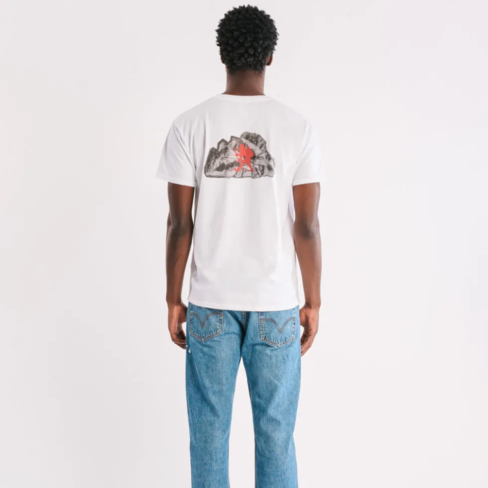 La Caverne du Pont-Neuf x Au Vieux Campeur - T-shirt Le Vieux - Blanc