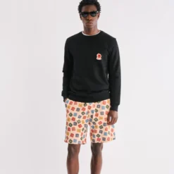 La Caverne du Pont-Neuf x Au Vieux Campeur - Sweat Patch - Noir