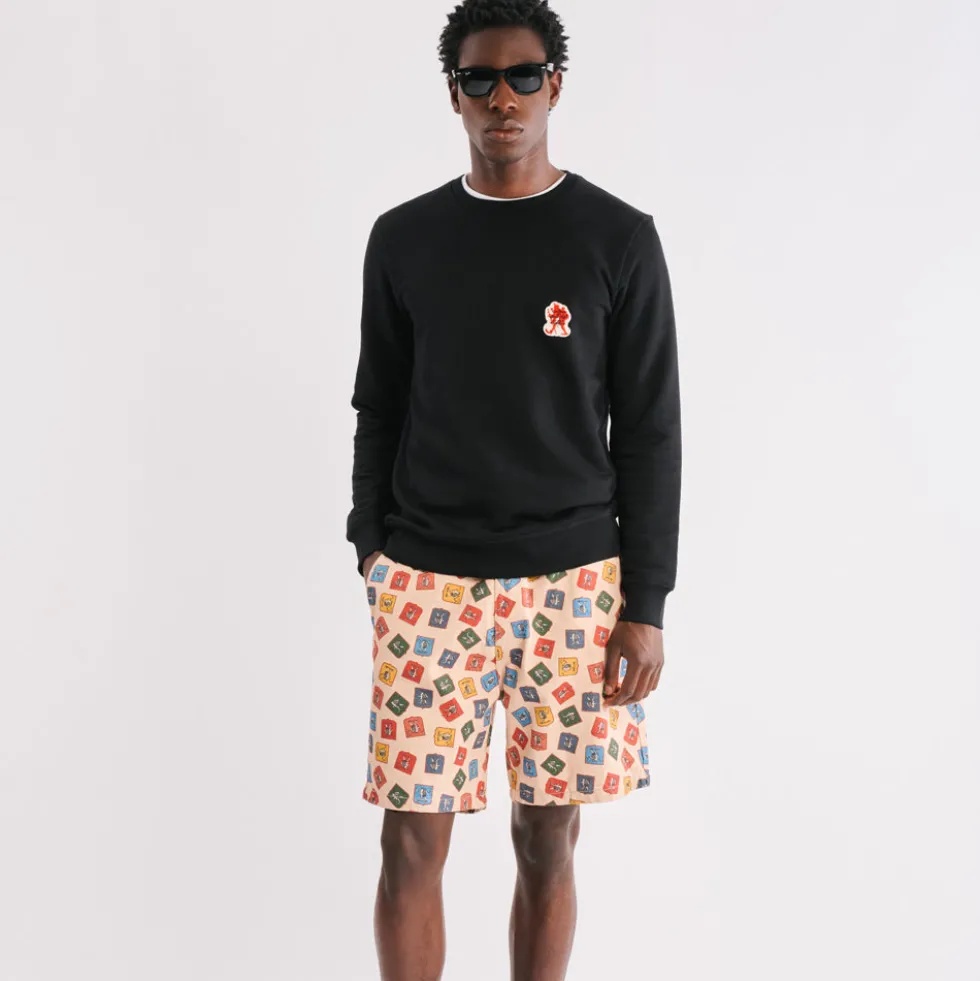La Caverne du Pont-Neuf x Au Vieux Campeur - Sweat Patch - Noir