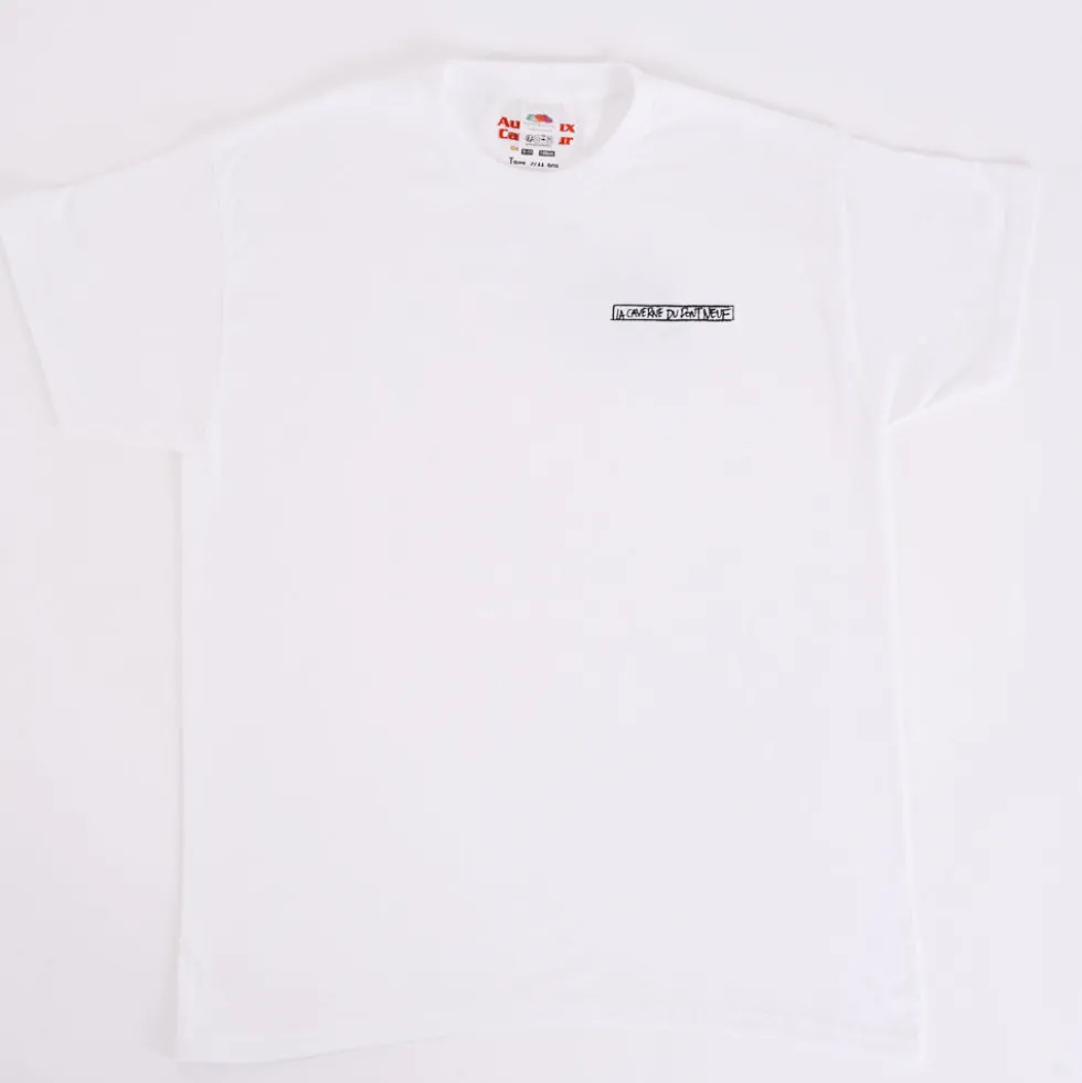 La Caverne du Pont-Neuf x Au Vieux Campeur - T-shirt Le Vieux Enfant - Blanc