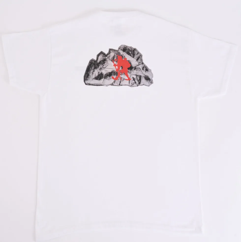 La Caverne du Pont-Neuf x Au Vieux Campeur - T-shirt Le Vieux Enfant - Blanc