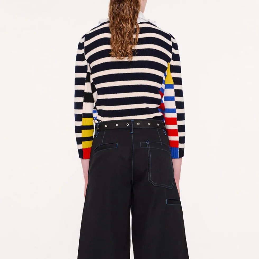 La Fetiche - Pull Mae - Marine et Ecru