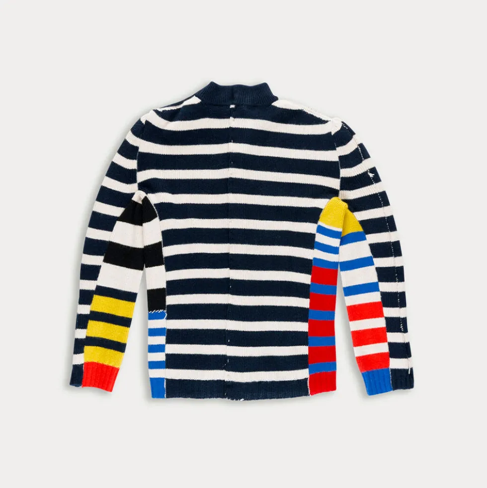 La Fetiche - Pull Mae - Marine et Ecru