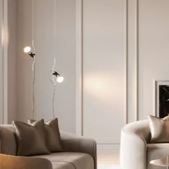Lampe Parentesi - Nickel