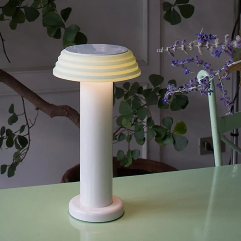 Lampe portable rechargeable - Blanc Vert - Sowden